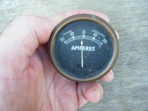 Vintage lucas ammeter - vintage,