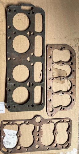 Selection vintage gaskets - selection, of
