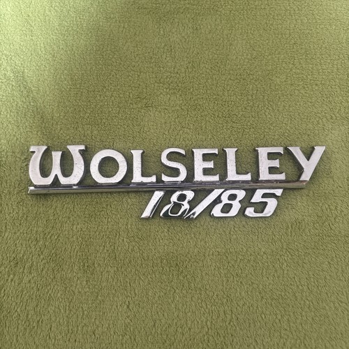 Vintage wolseley metal - wolseley, 18/85