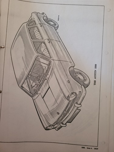 Vintage 1969 austin - 1800, and