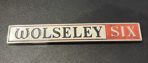 Wolseley six vintage metal - six,