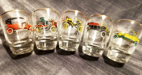 Shot glasses vintage - glasses,