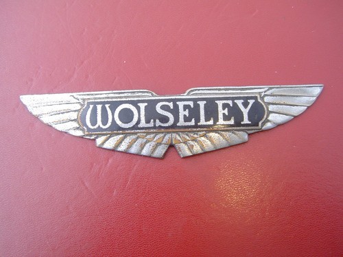 Vintage wolseley radiator - wolseley,