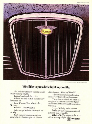 1974 advert wolseley - 1974,