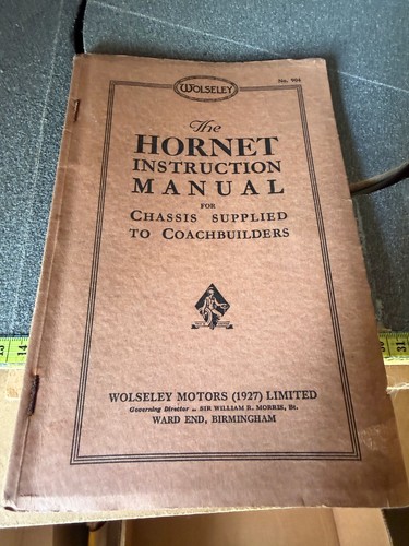 Vintage wolseley hornet - wolseley,