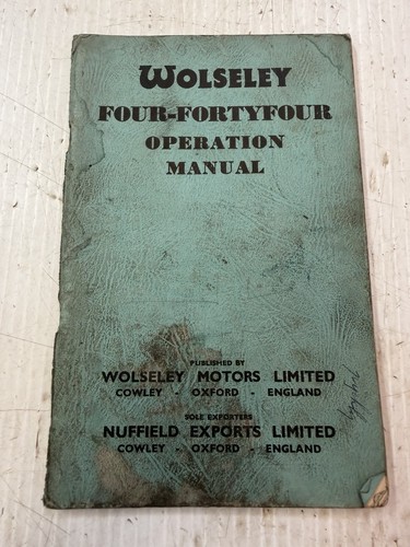 Wolseley four forty - wolseley, four-forty-four