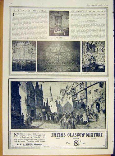 Original old vintage print - vintage,