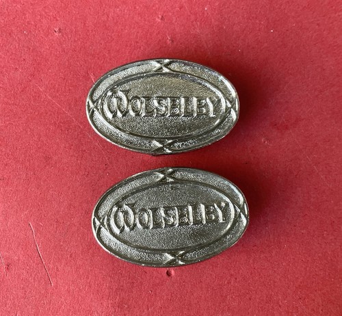 Vintage wolseley car lapel - vintage,