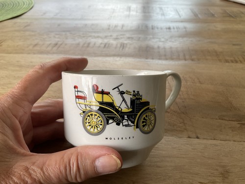 Vintage wolseley mug - vintage,