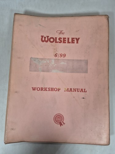 Vintage wolseley 99 - wolseley, 6/99