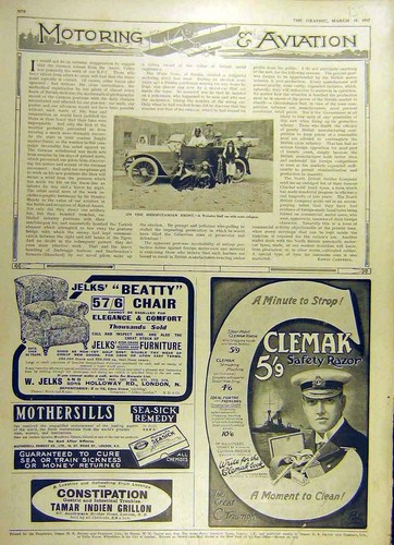 Old vintage print 1917 - print,