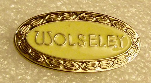 Vintage wolseley enamel - enamel, pin
